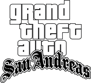 Grand Theft Auto SanAndreas Logo Vector
