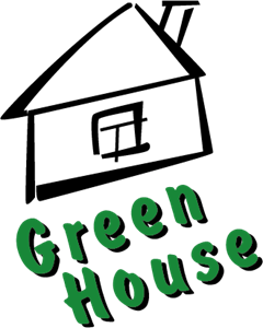 Green House Logo PNG Vector
