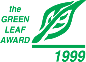 Green Leaf Award Logo PNG Vector