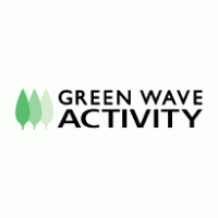 Green Wave Activity Logo PNG Vector