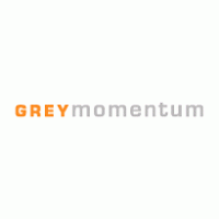 Grey Momentum Logo PNG Vector