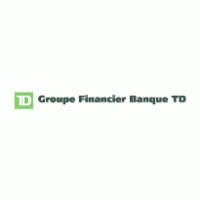 Groupe Financier Banque TD Logo PNG Vector