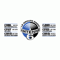 Groupe Radio Antenne 6 Logo PNG Vector