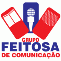 Grupo Feitosa de Comunicações (P/B) Logo PNG Vector