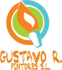 Gustavo r Pintores Logo PNG Vector