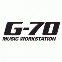 G-70 Music Workstation Logo PNG Vector