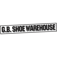 G.B. Shoe Warehouse Logo Vector