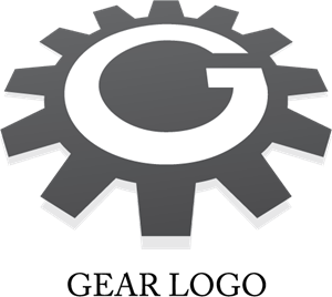 G Gear Letter Logo PNG Vector