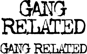 Gang Related Logo Vector