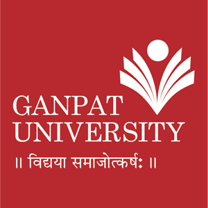 Ganpat University Logo PNG Vector
