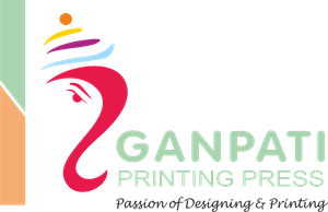 Ganpati Printing Press Logo Vector