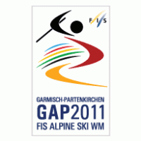 Garmisch Partenkirchen GAP 2011 FIS Alpine Ski WM Logo PNG Vector