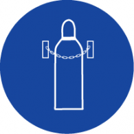 Gas Bottles Logo PNG Vector