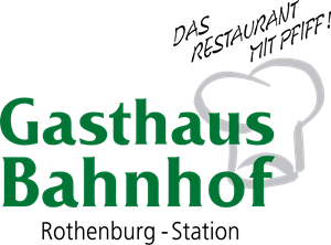 Gasthaus Bahnhof Logo PNG Vector