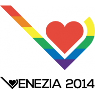 Gay Pride - Venezia 2014 Logo Vector