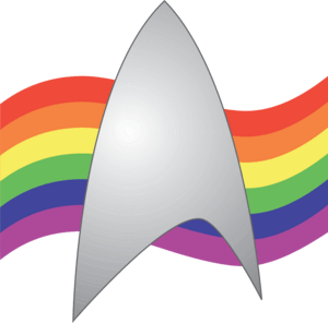 Gay Star Trek Logo PNG Vector