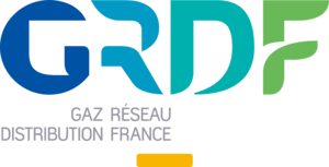 Gaz Réseau Distribution France Logo PNG Vector