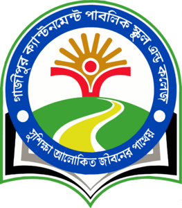 Gazipur Cantonment Public School & College Logo PNG Vector