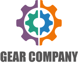 Gear Company Logo PNG Vector