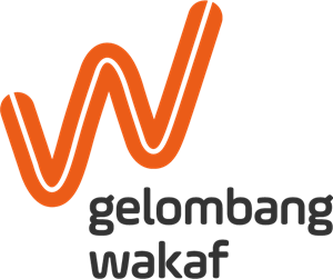 Gelombang Wakaf Logo PNG Vector