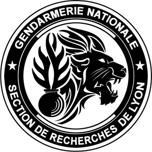 Gendarmerie - Section Recherche de Lyon Logo Vector