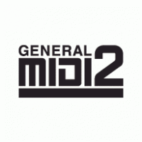 General MIDI 2 Logo PNG Vector
