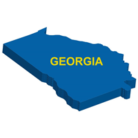 GEORGIA STATE MAP Logo PNG Vector