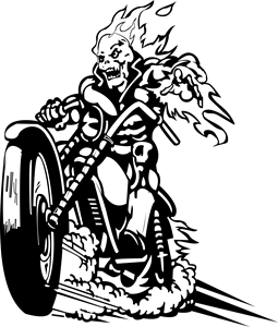 Ghost Rider Logo Vector