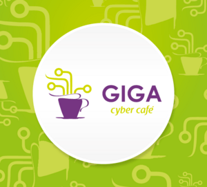 Giga Cyber Café Logo PNG Vector