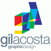 Gil Acosta Graphic Design Logo Vector