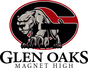 Glen Oaks Magnet High Logo PNG Vector