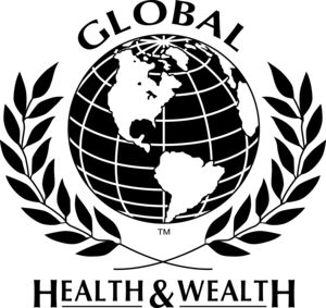 Global Health And Wealth Logo PNG Vector