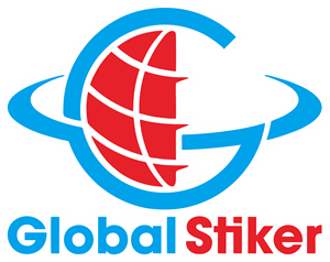 Global Stiker Logo Vector