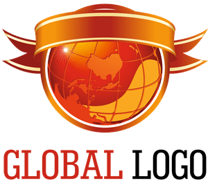 Global World Logo PNG Vector