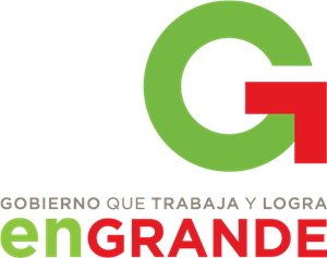 Gobierno que Trabaja y Logra en Grande Logo PNG Vector