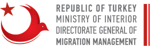 Göç İdaresi Genel Müdürlüğü İngilizce Yatay Logo PNG Vector