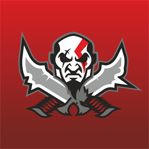 God of War Kratos Logo Vector