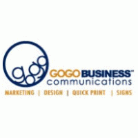 GOGO Business Communications Logo PNG Vector