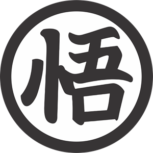 Goku Kanji Insignia Logo Vector Cdr Free Download