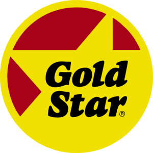 Gold Star Chili Logo PNG Vector