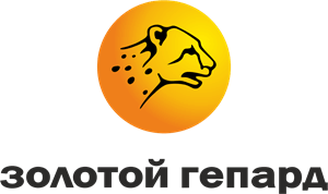 gold cheetah Logo PNG Vector