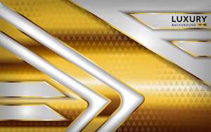 Golden Background Logo PNG Vector