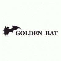 Golden Bat Logo PNG Vector