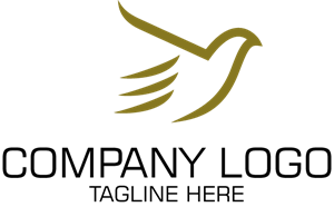 Golden Bird Company Logo PNG Vector