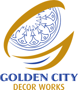 golden city decor works Logo Vector