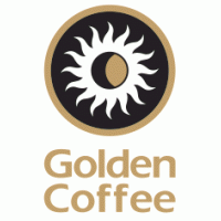 Golden Coffee Company Logo PNG Vector