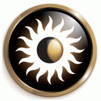 Golden Coffee Logo PNG Vector