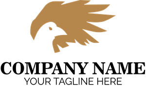Golden Eagle Company Logo Vector