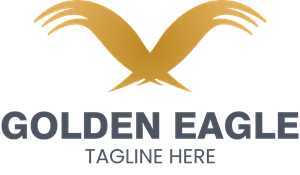 Golden Eagle Company Logo Vector
