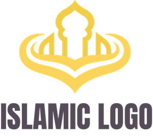 Golden Islamic Logo Vector